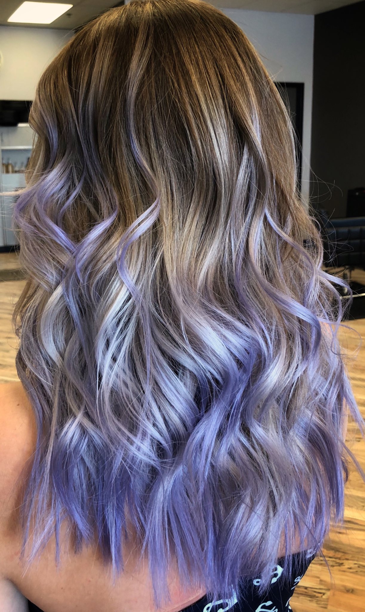 Lilac balayage 2024