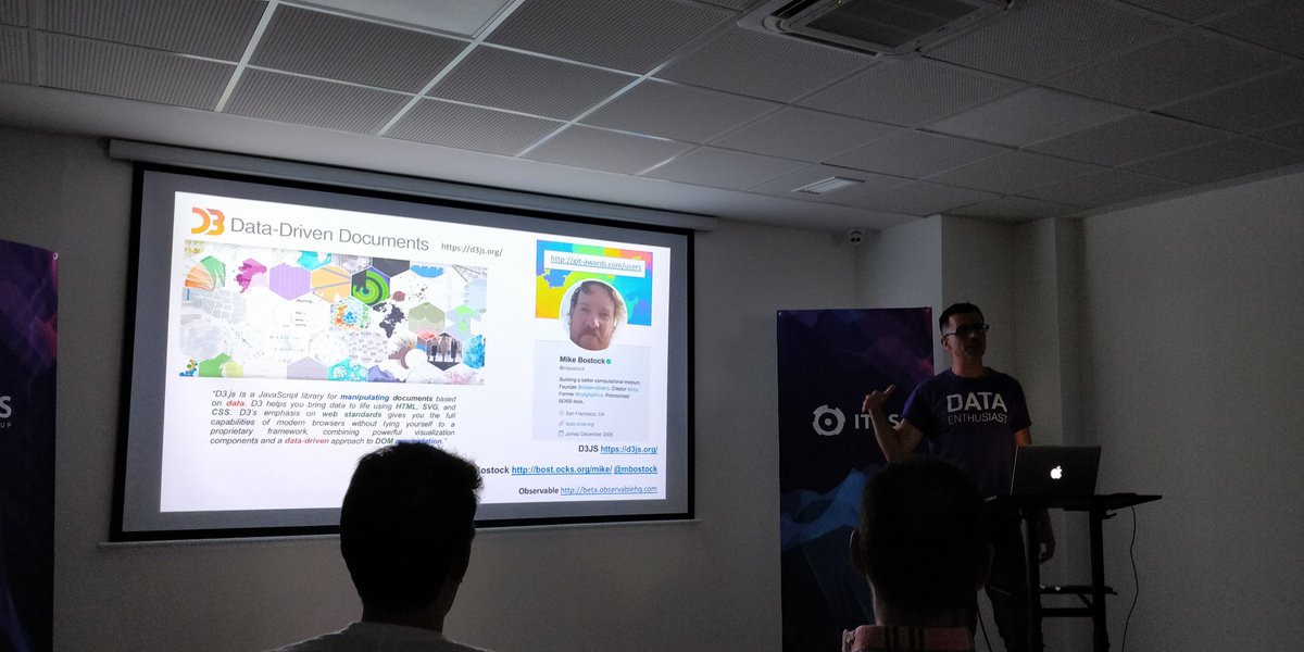 thanks  <a href="/DoFideas/">Álvaro Santamaría</a> to show an use case to use d3js and thaks to <a href="/itrsgroup/">ITRS</a> for hosting a frontEnd  Meetup 😃