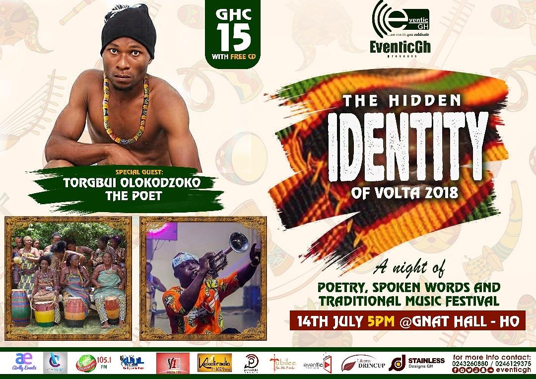 eventicgh's tweet photo. As part of efforts to promote the rich/diverse culture and the entertainment industry of the Voltaland, @eventicgh in collaboration with @eventictv presents A Night Of Traditional Music, Poetry &amp; Spoken Words Festival dubbed "THE HIDDEN IDENTITY OF VOLTA 2018". https://t.co/OKEO31WFcH