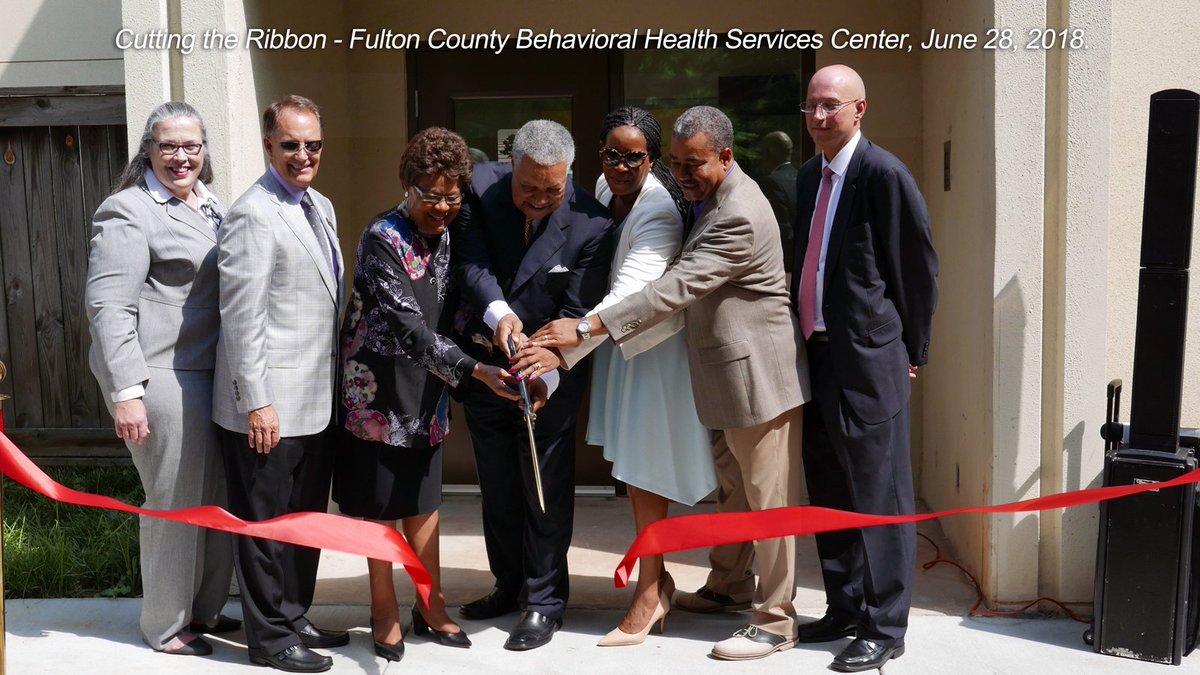 <a href="/commdarnell/">Office of Emma I. Darnell</a>  delivers remarks at <a href="/FultonInfo/">FultonCountyGeorgia</a> Behavioral Health Services Center Opening Ceremony. South Fulton Service  Center, June 28, 2018. Watch NOW: bit.ly/2lK6fZX