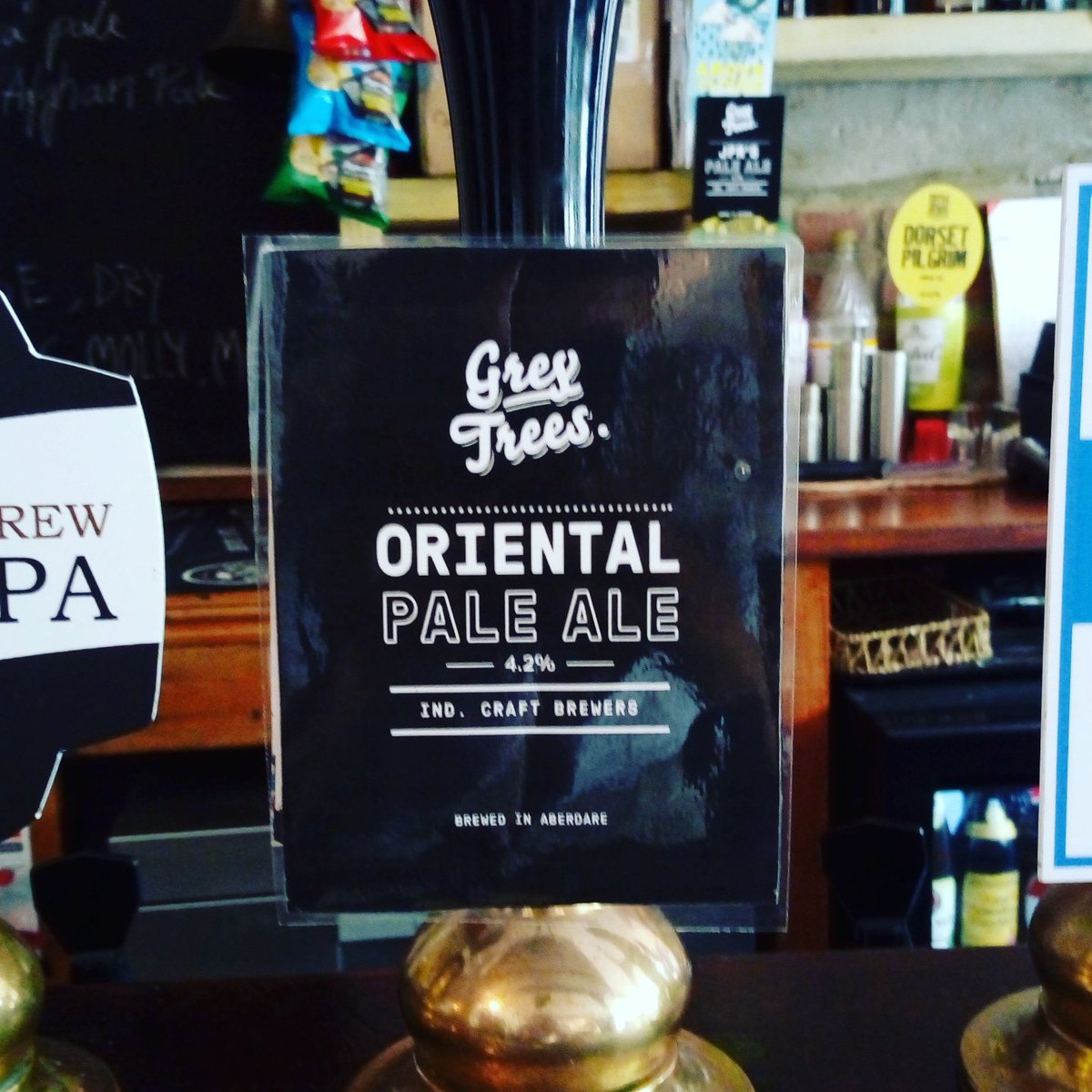 Come and try something a bit different, #orientalpaleale from @greytreesbrewery now on at The Lime Kiln! 🍺
.
.
.
.
.
.
.
.
.
.
#pub #bristol #camra #goodbeerguide #realale #caskale #craftale #craftbeer