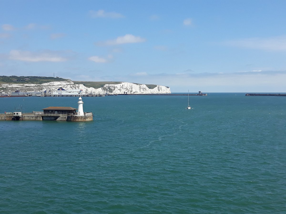 What a beautiful day here in #Dover - great to get on board #Boudicca to show two agents around #fredolsen #travel #cruise #holiday