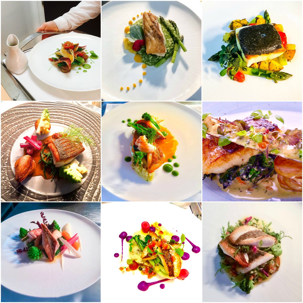 ArtSchoolLpool's tweet photo. A selection of our #freshmarketfish dishes, we don't name them on our menu as Chef @Porkyaskew believes in buying only the best & freshest ingredients available from @WardsFish #integrity #sustainability #diversify #FishFriday https://t.co/MZdBCH5Sqt