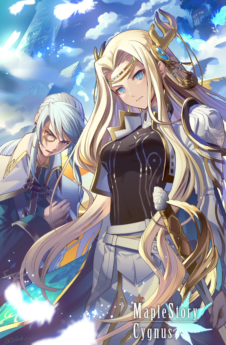 MimitokeS's tweet photo. #MapleStory
#메이플스토리
#시그너스
シグナス様描いた。(あとナインハート)
実装当時のあの幼気な彼女はどこいったんだ…。

本当、格好良くて描かずにはいられなかった。 https://t.co/IK0IEiD07c