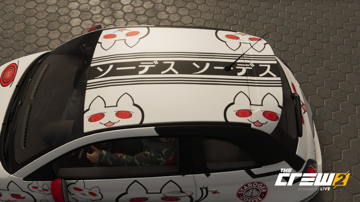 まっきー 車内はソーデスのぬいぐるみやクッションを置きたい