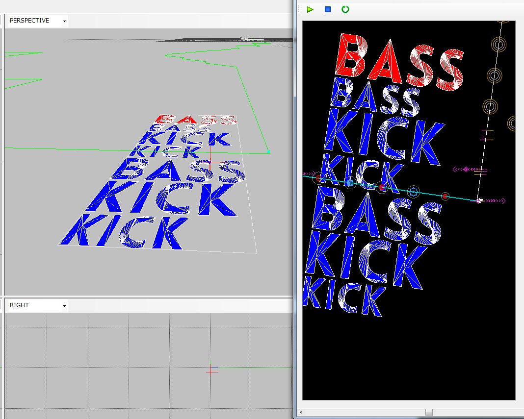 groove_coaster's tweet image. 【AC】新曲「B.B.K.K.B.K.K. / nora2r」のステージ演出が話題ですが、こちらは背景に動画を流しているのではなく、ポリゴンのオブジェクトを、一つ一つコースのある3D空間に配置してMVを再現しています。是非ゲームセンターの大画面で迫力のある演出をお楽しみください！ #グルコス演出ネタ #グルコス