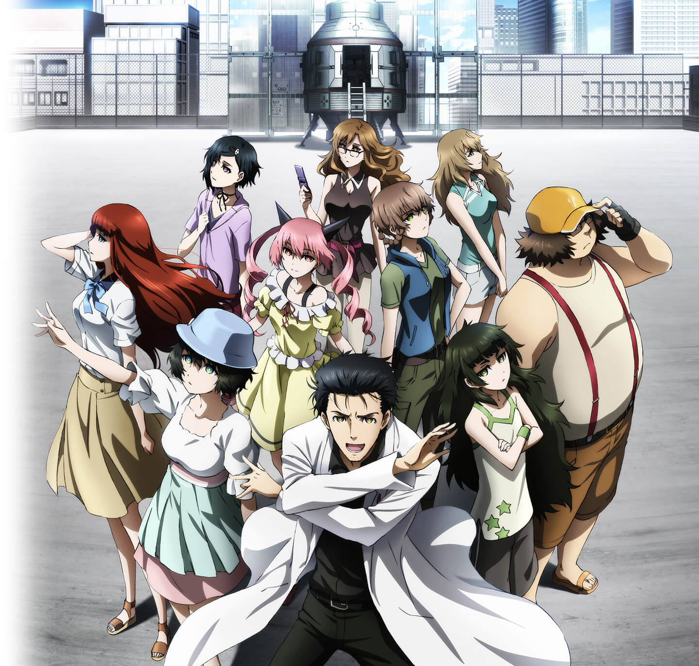 Official Anime Art: Steins Gate characters dressed up : r/steinsgate