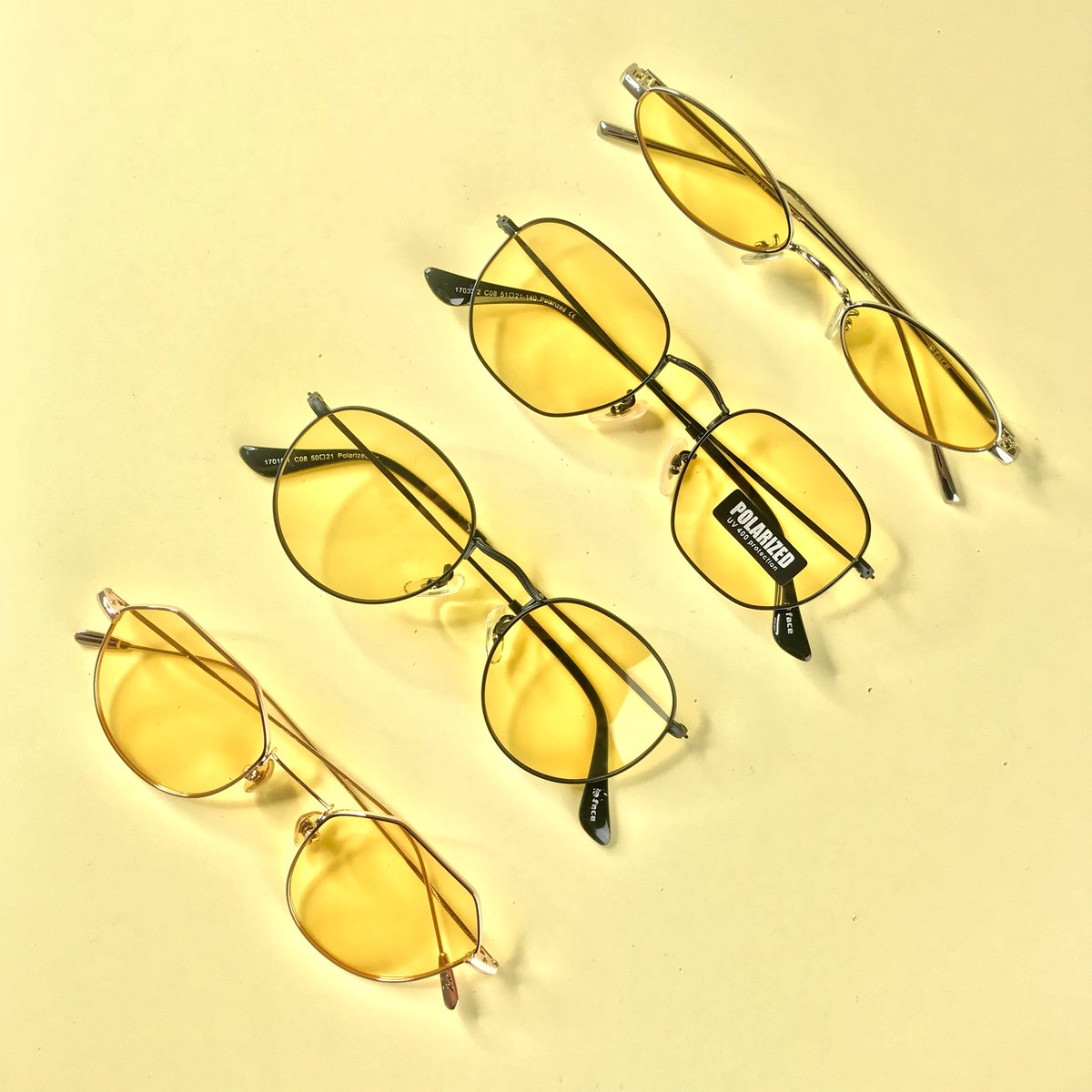 gafas cristal amarillo