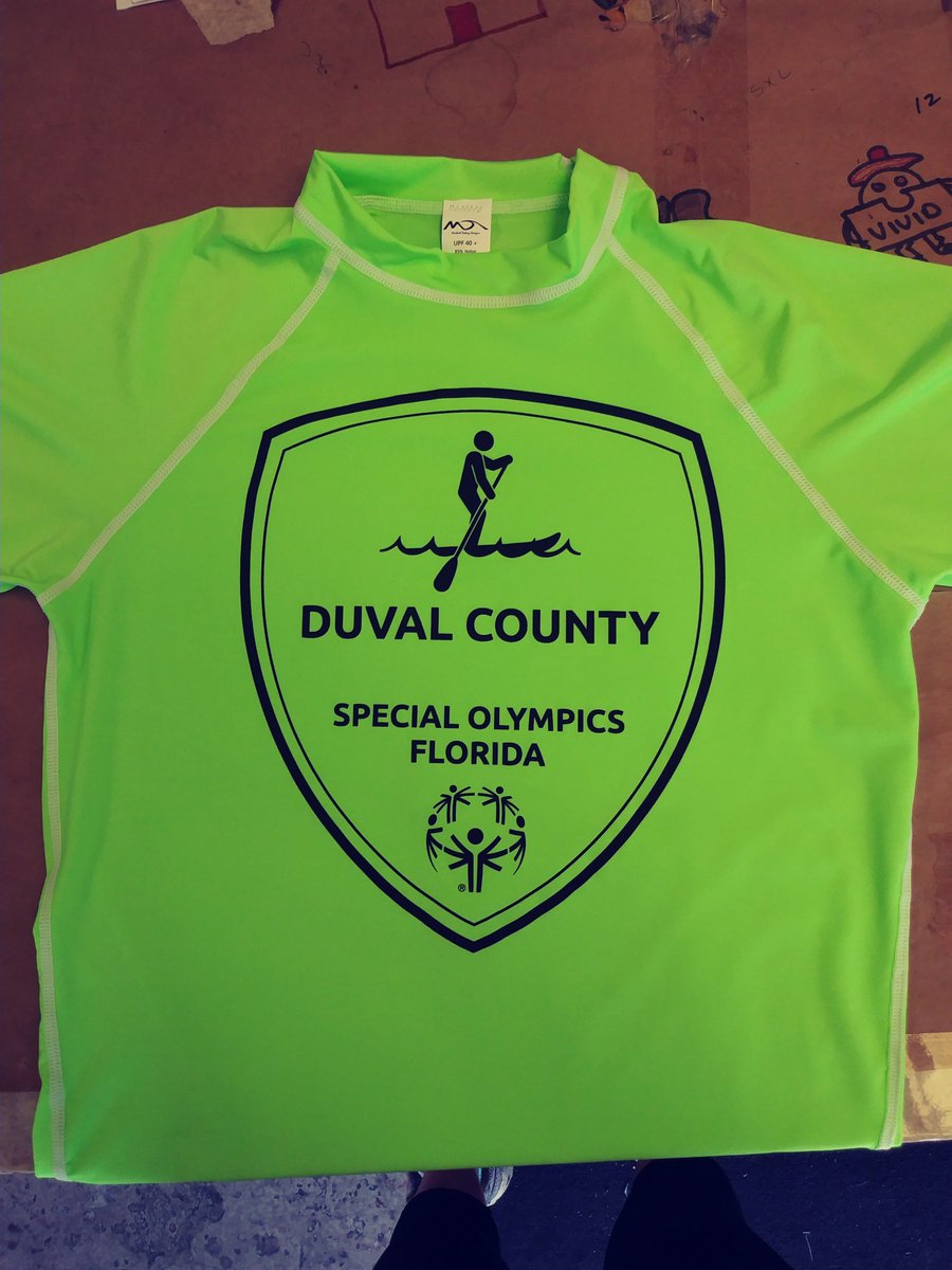 officialSOFL's tweet image. RT @VividImagesUSA: @SpecialOlympics @SOFLDuval @VividImagesUSA 🏆👕💯⚽️🏈🏒🏊🏽‍♀️🏌🏽‍♂️🎾🥎🥏🏅#ProudPrintPartner making #Rashguards worthy of our #Athletes! #duuuval
