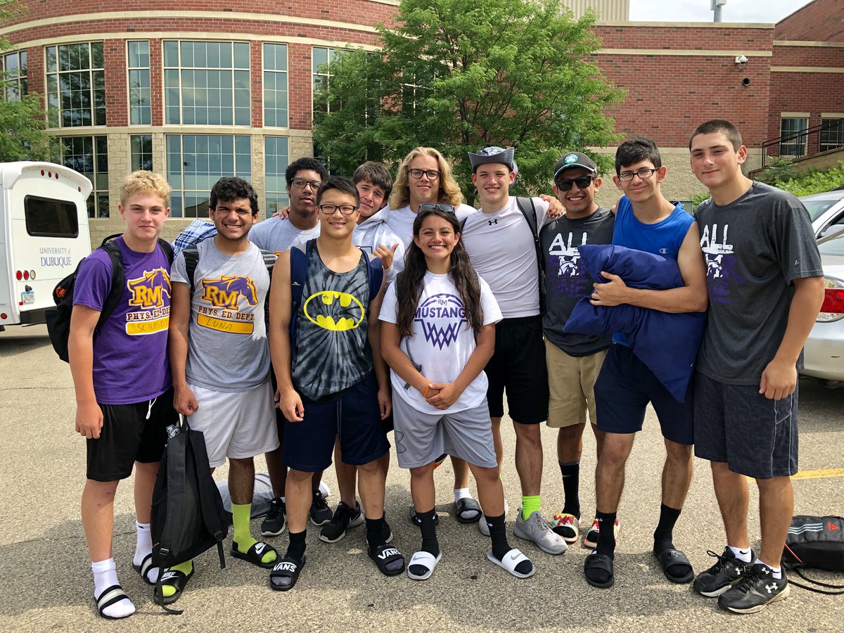 RM_Mustangs's tweet photo. Another year, another successful team camp. Thanks again to @UDubuqueSports for hosting us! https://t.co/5vPEcriu34