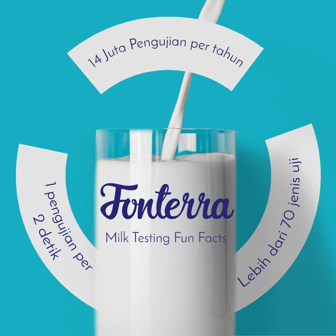 Fonterra_ID's tweet photo. Demi menjaga keamanan dan kualitas produknya, Fonterra melakukan berbagai macam pengujian pada setiap proses perjalanan produknya. Meski telah melalui semua itu, pengujian terakhir dan terpenting ada pada Sahabat Fonterra, yang secara langsung merasakan kebaikan susu Fonterra. https://t.co/xwEFUr4NeM