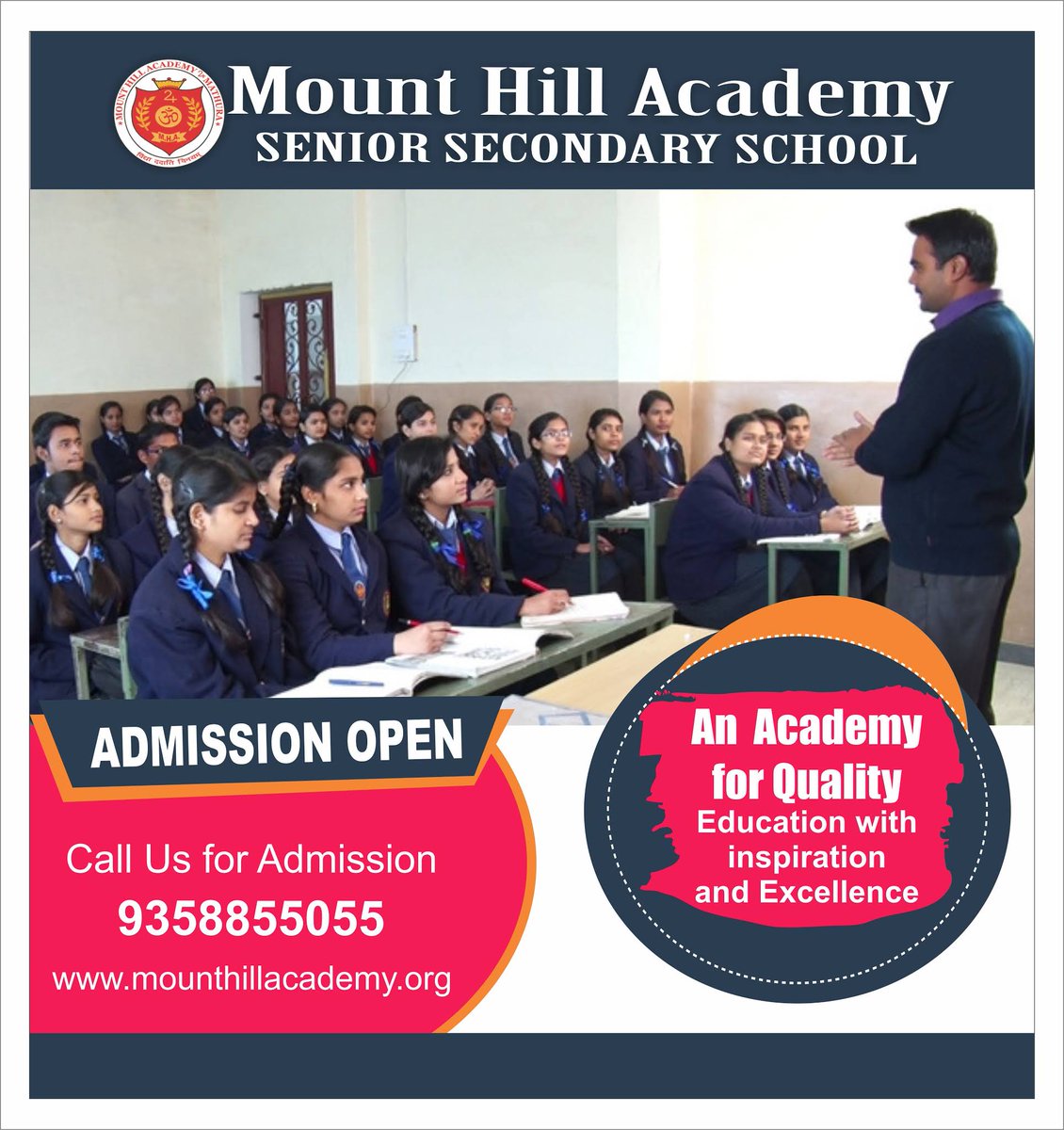 MountHill_mtr's tweet photo. Education with inspiration and excellence
Call us: +91-9358855055 | Visit- https://t.co/OH1cM8W7SG
#AdmissionOpen #Admissions2018 #Vrindavan #ParentsChoice #study #library #KidsSchool #PlaySchoolInMathura https://t.co/0fQ9Llemd5