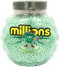 shearsweets's tweet photo. Millions Jars in 8 Flavours!! #FridayFeeling #sweets #shearsweets #millions #vegetarian #glutenfree #candy #wholesalesweets https://t.co/5T8O06Yax4