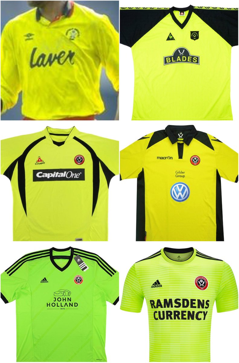 Kit Crimes On Twitter Sheffield United Love A Luminous