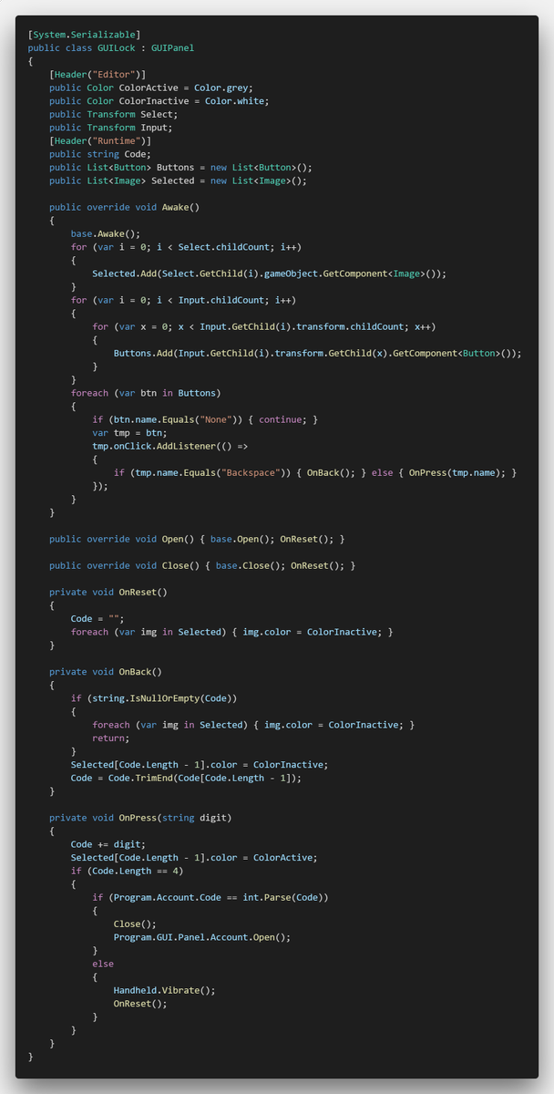 davenamic's tweet photo. #Development
#Mobile
#MobileDevelopment
#Programming
#Pseudocode
#UGUI
#Unity3D https://t.co/msLqik66bK