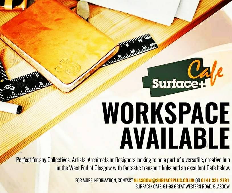 PLEASE SHARE; We will have two secure, serviced rooms available for let above our cafe. You will have full use of the cafe area downstairs, an ideal space for hosting meetings. Contact Alan: glasgow@surfaceplus.co.uk #officespace #officetolet #servicedoffice #business #spacetolet