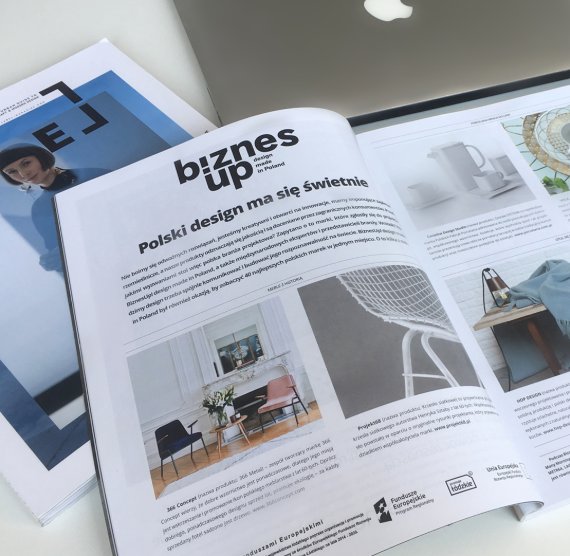 W najnowszym Label Magazine możecie przeczytać o tym, że "Polski design ma się świetnie"! A doskonałym przykładem na to są 366 Concept, Projekt68, Ćmielów Design Studio, VOLA. art of deco, HOP DESIGN i JEDWAB AUTORSKI, uczestnicy projektu #BiznesUp! design made in Poland!