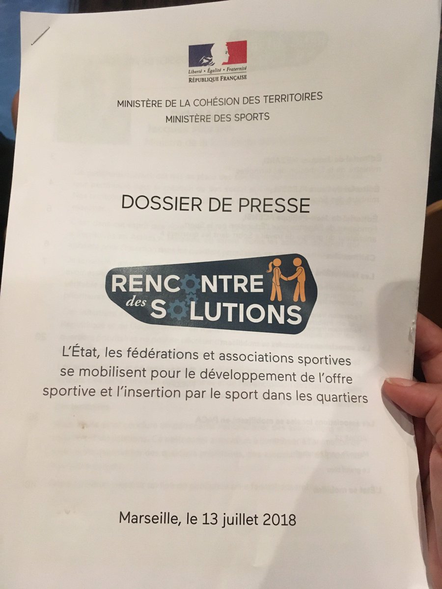 Crepi_Med's tweet photo. 🔴 #Endirect de la #RencontreDesSolutions à #Marseille pour favoriser l'insertion par le sport dans les quartiers
Avec la présence de @MezardJacques et @FlesselLaura https://t.co/k42w1lFzsL
