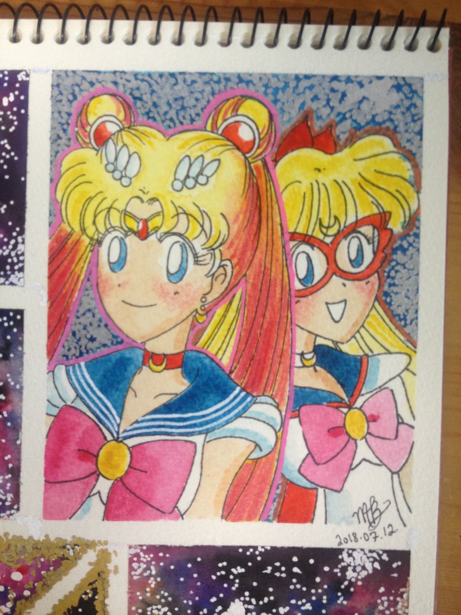 meghan9436's tweet photo. I think I nailed the #galaxy effect this time. 
#イラスト #水彩画 #水彩 #watercolour #POSCA #ポスカ @POSCA_Coloring #ファンアート #fanart 
#practise #練習 #復習
#セーラームーン #セラムン #セラムンイラスト部
#パンナム #PanAm #2001ASpaceOdyssey #2001年宇宙の旅
#BoostSignal 
#英会話 https://t.co/gM8aY9UPnE