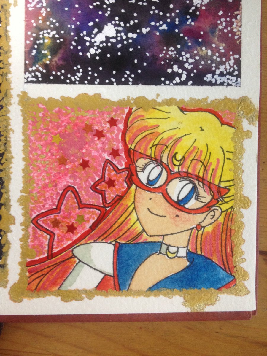 meghan9436's tweet photo. I think I nailed the #galaxy effect this time. 
#イラスト #水彩画 #水彩 #watercolour #POSCA #ポスカ @POSCA_Coloring #ファンアート #fanart 
#practise #練習 #復習
#セーラームーン #セラムン #セラムンイラスト部
#パンナム #PanAm #2001ASpaceOdyssey #2001年宇宙の旅
#BoostSignal 
#英会話 https://t.co/gM8aY9UPnE