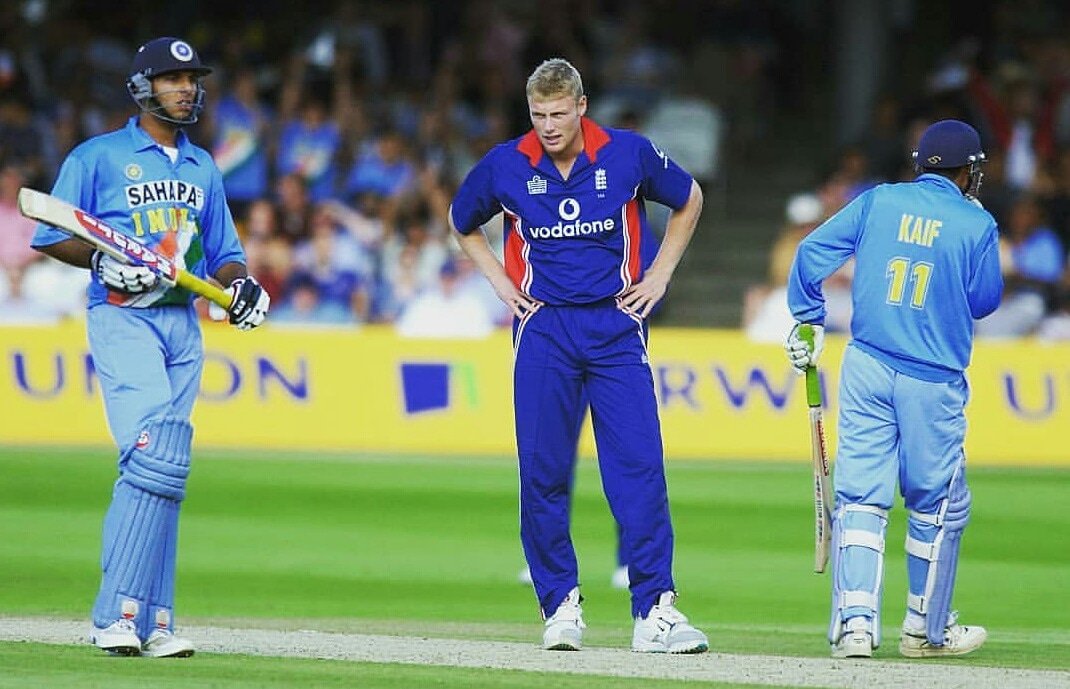 SacnilkSports's tweet photo. #Onthisday in 2002, India tastes one of the most memorable wins in ODIs.
They beat England in the final of Netwest series.
#India #yuvrajsingh #mohammadkaif #netwest #Sacnilksports https://t.co/AmUdMKk9Or