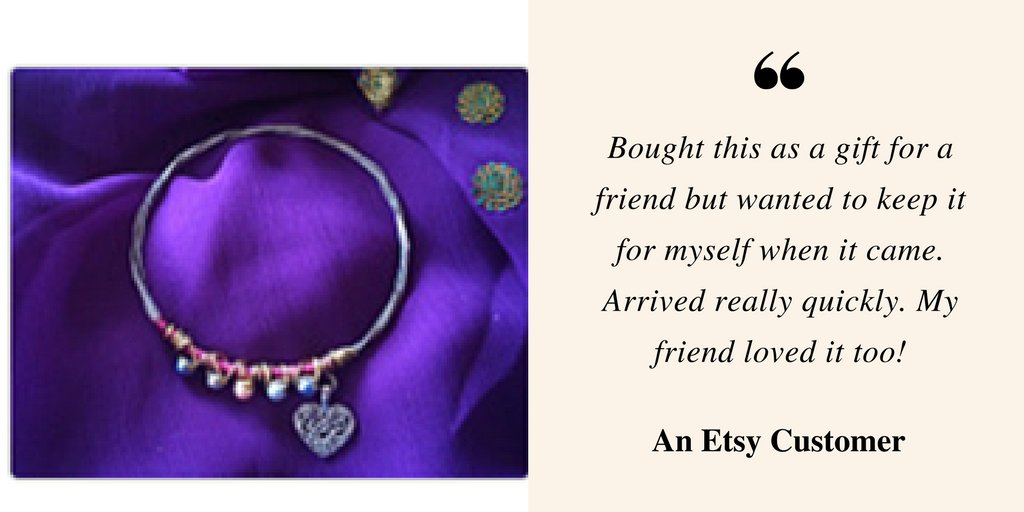 Kinleys_Designs's tweet photo. https://t.co/7VcuDoI86O #review #guitarstring #upcycle #bangle #giftidea #buynow #sizeoptions #SmallBusiness #WomeninBiz #youngentrepeneur https://t.co/9JwUuAIaxw
