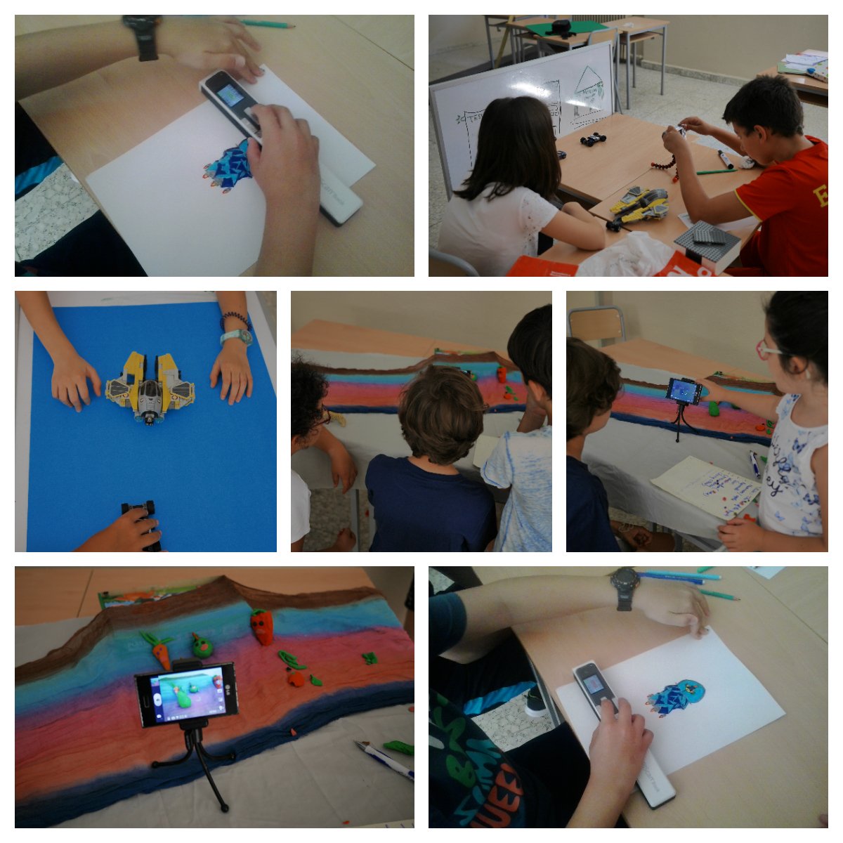 ActivaRedes's tweet photo. Dentro del #Quanticscamp del colegio #MaterImmaculata de #Madrid estamos aprendiendo a programar drones con #Tynker y seguimos haciendo cortos en #stopmotion https://t.co/OHIWBuqcIv
