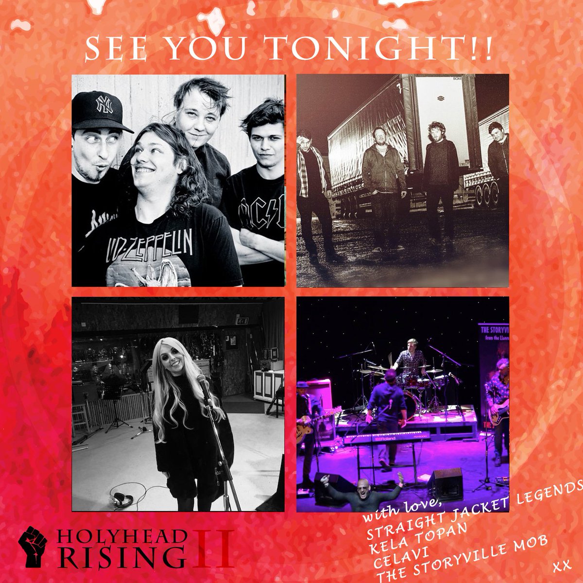 HolyheadRising's tweet image. Are you ready for tonight?? See you there!! 
 🎸🤘🎶🍺
