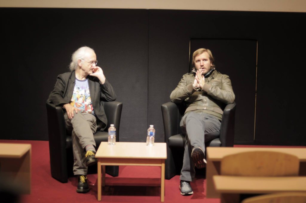 ESRABruxelles's tweet photo. Jeudis de l’ESRA : rétrospective de la saison 2017-2018
Ce fût une saison 2017-2018 riche en belles rencontres : #ThomasLANGMANN, #JeanDUJARDIN, #NicolasBARY, #DanielPREVOST, #GuillaumeCANET, #ArnaudDESPLECHIN, #LaurentCANTET, #EricGAUTIER, #COSTAGAVRAS https://t.co/mgZmw0vjgx
