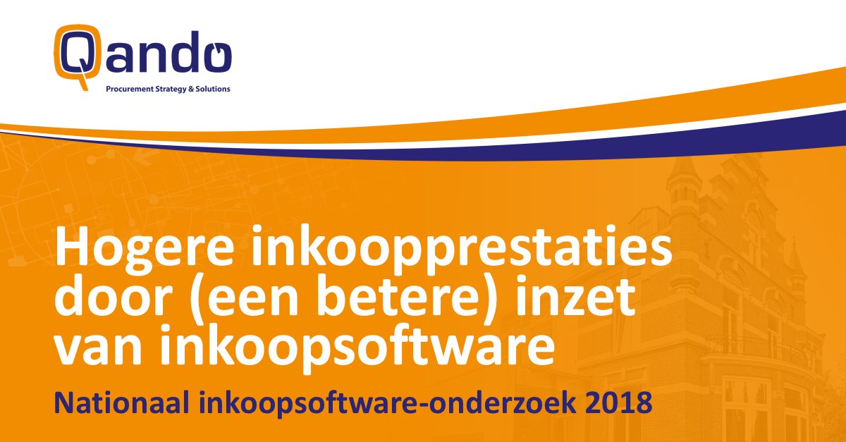 QandoNL's tweet image. Ons onderzoek wijst op een betere uitnutting van contracten als het contractmanagement-systeem is gekoppeld met andere systemen zoals software voor spend analyse en E-sourcing. Binnenkort is de publicatie beschikbaar! #inkoop #inkoopsoftware