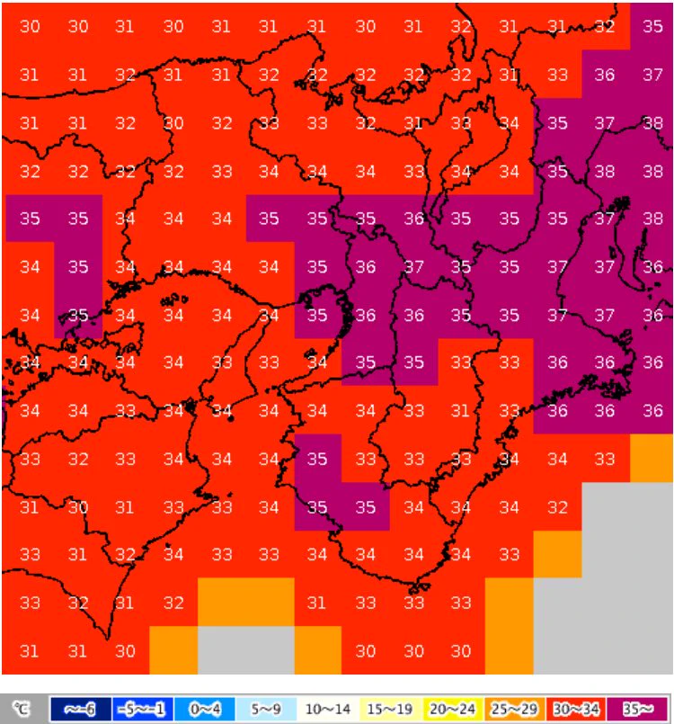熱中症に気を付けて！三連休の気温がマジでヤバすぎるwww