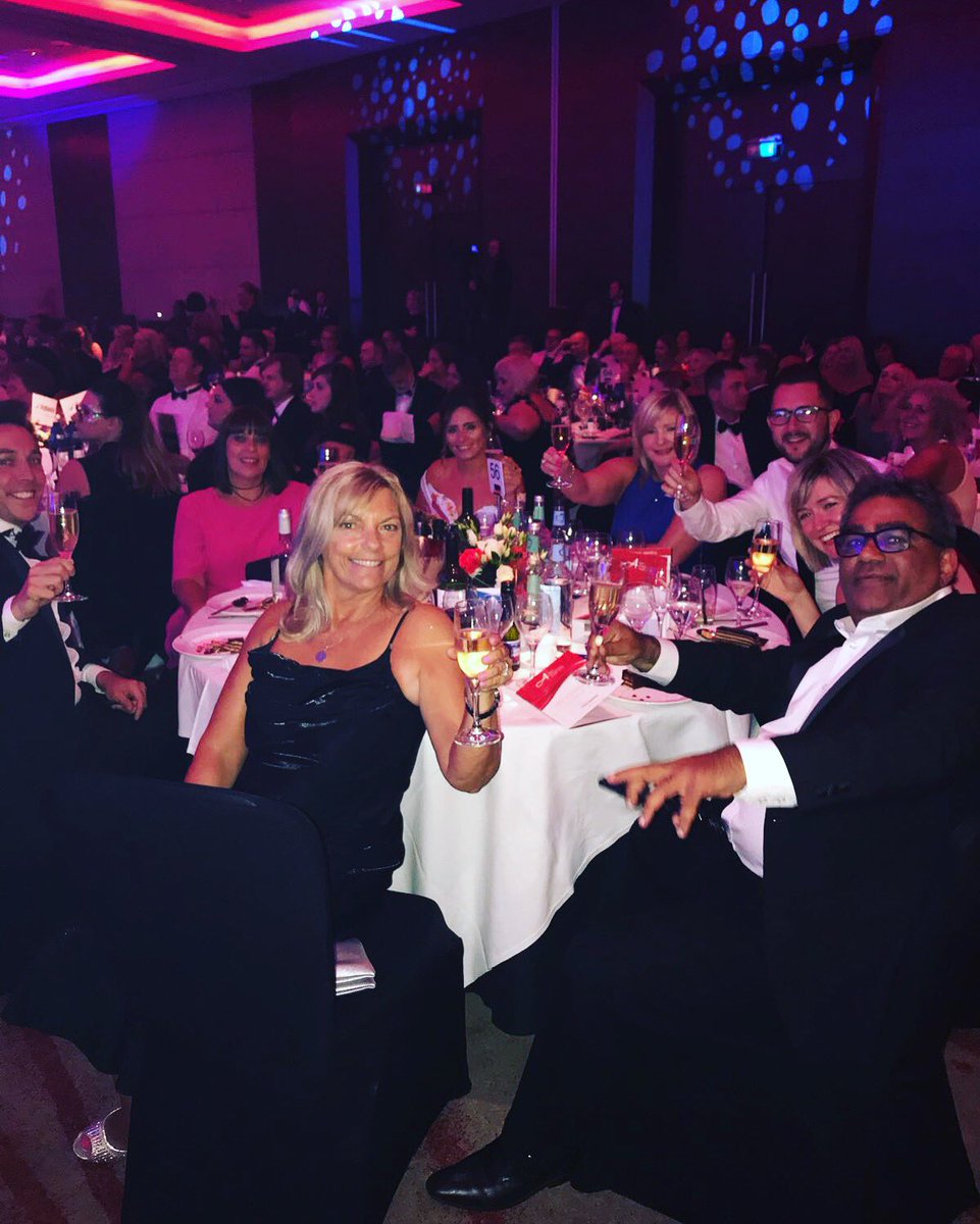 Such a FUN table at last nights #TWAAAs thank you @travelweekly for another fantastic evening #travelagentsrock