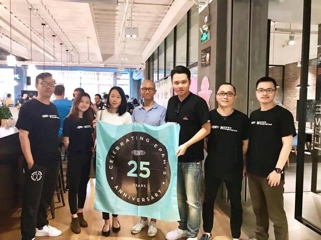 EPAMSystems's tweet photo. At @AngelHack #ShenzhenHackathon 2018, we teamed up with our client to assess trends, technology disruptors and enablers, and explore what we can do together to advance property technology. #EPAMChina https://t.co/yzyfdkdnu8