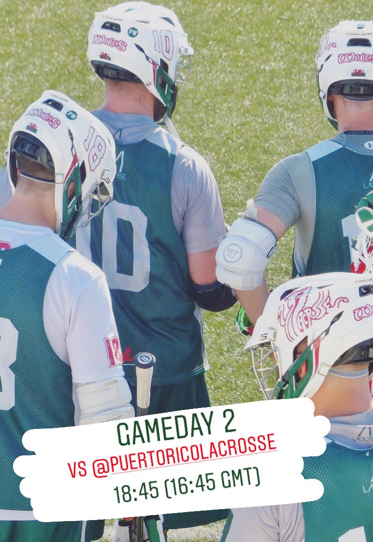 We’re ready for #Gameday 2. We take on <a href="/PuertoRicoLax/">Puerto Rico Lacrosse</a> at 18:45 tonight!! (16:45 GMT) wish us luck #FollowTheDragons