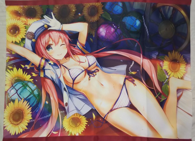 タペストリーの色校きたぞーーー!!
かなり良い感じになった 