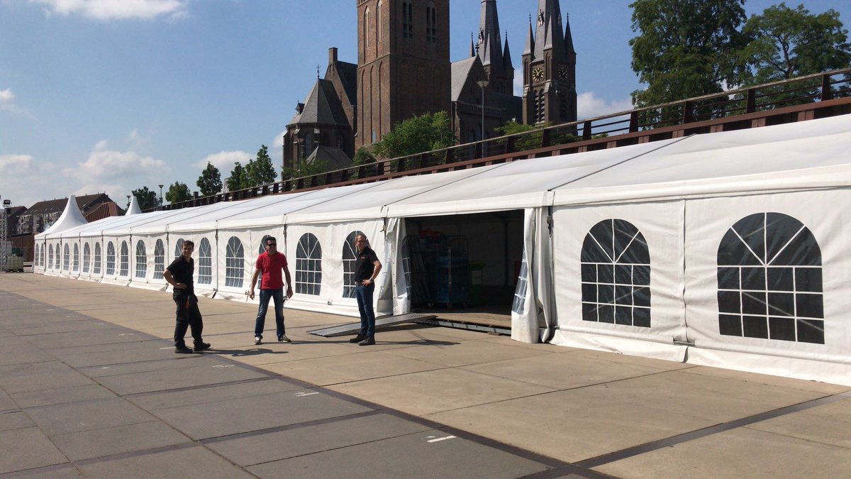 Primetime eventtechniek + eventstyling en PURA Catering zijn al volop bezig met de voorbereidingen! Aankomende zaterdag is het zover, zeven dagen lang feest in Cuijk!