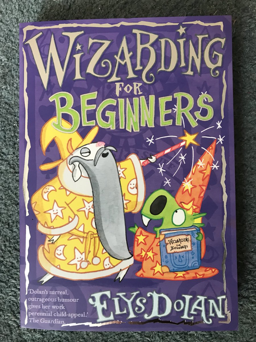 BookSuperhero2's tweet photo. Gave a little ‘yes!’ To myself when I opened up this lovey #bookpost from @ElysDolan @OUPChildrens #WizardingForBeginners ✨#kidlit #Magic https://t.co/dNdaw13uJM