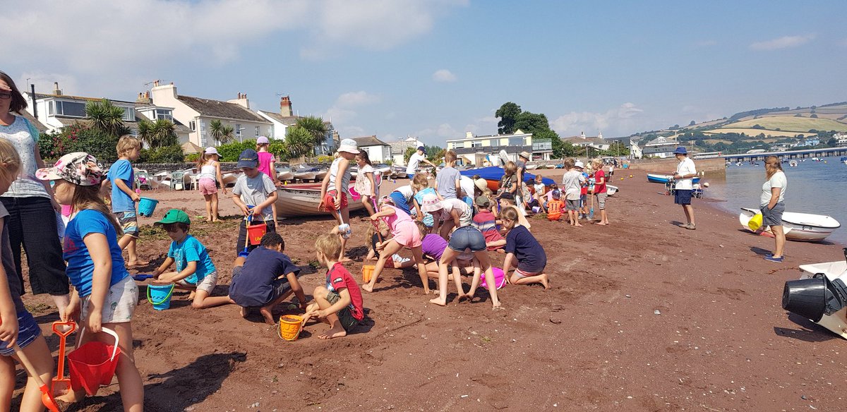 Sculpture competition has started! Mermaids, crabs and other creations! #teamwork