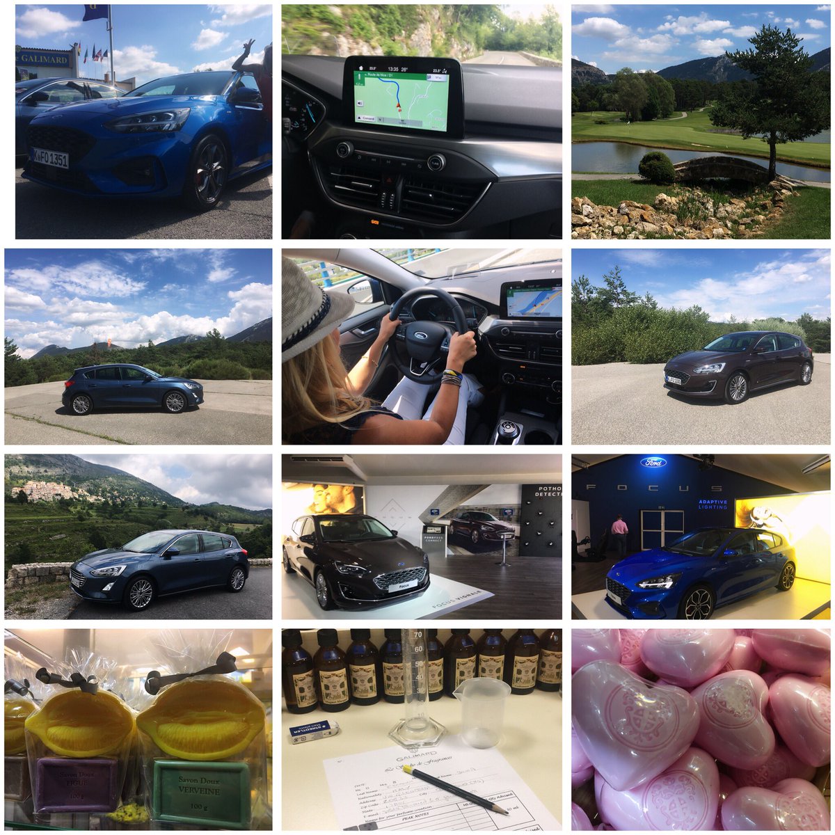 SilviaTerraneo's tweet image. Stiamo provando la nuova #fordfocus #ontheroad in #cotedazur tra #profumi e #paesaggi strepitosi #womandriver #ford @Ford @forditalia @marieclaire #marieclaireitaly #grasse #galimard #terreblanche #nice #antibes #travel #lifestyle