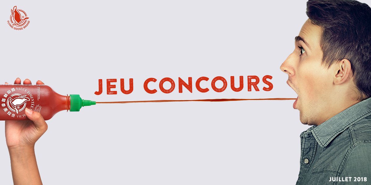 Sriracha_FR's tweet photo. Vous voulez #GAGNER une sélection de sauces #Sriracha?

RT + FOLLOW pour participer à notre #concours!

#Win #FreebieFriday https://t.co/XfIC9ky8fU