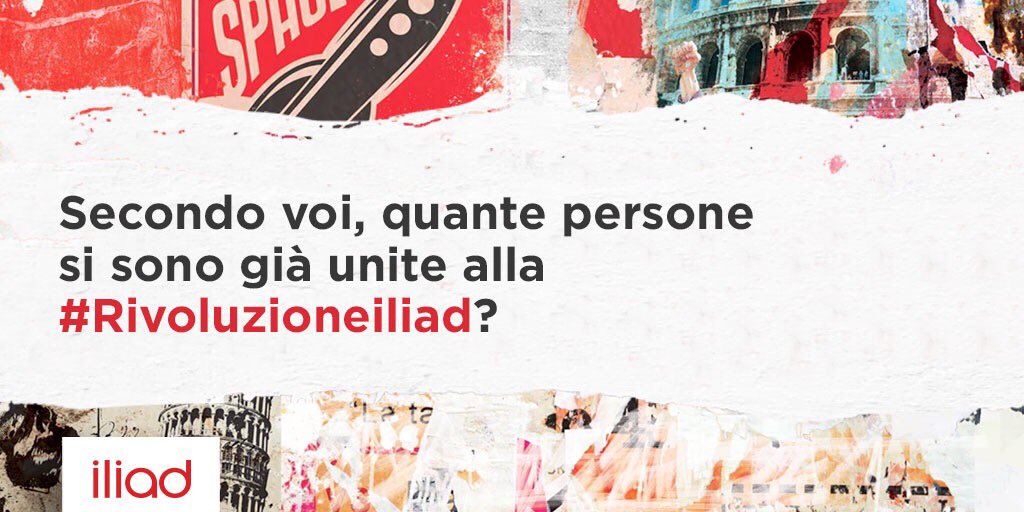 IliadItalia's tweet photo. La #Rivoluzioneiliad cresce velocemente. 
Siete già in tanti, riuscite a indovinare quanti? https://t.co/B0vaVXmWiS