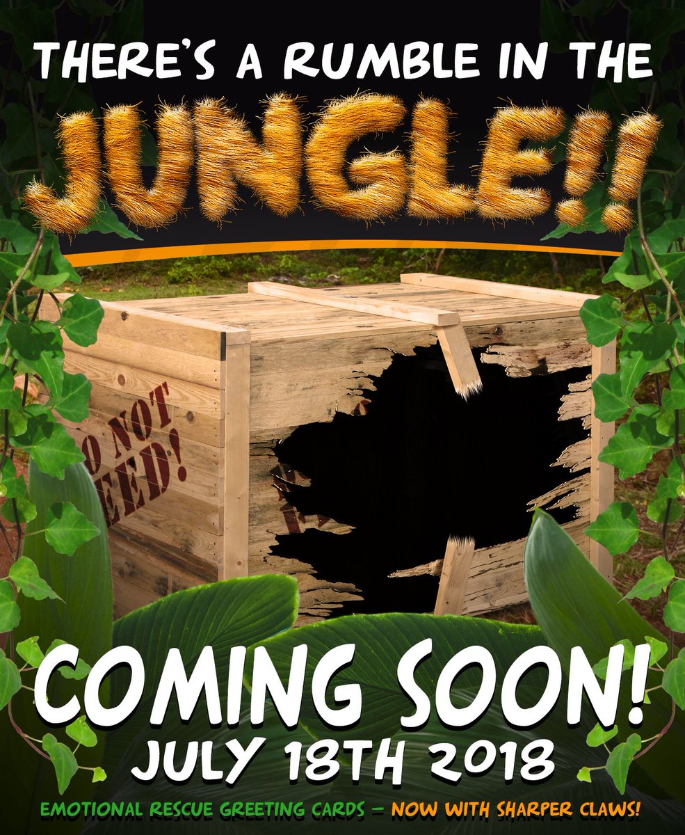 #theresarumbleinthejungle #sharperclaws <a href="/SetInHand/">Set In Hand</a> <a href="/CarteBlancheGrp/">Carte Blanche Group</a>