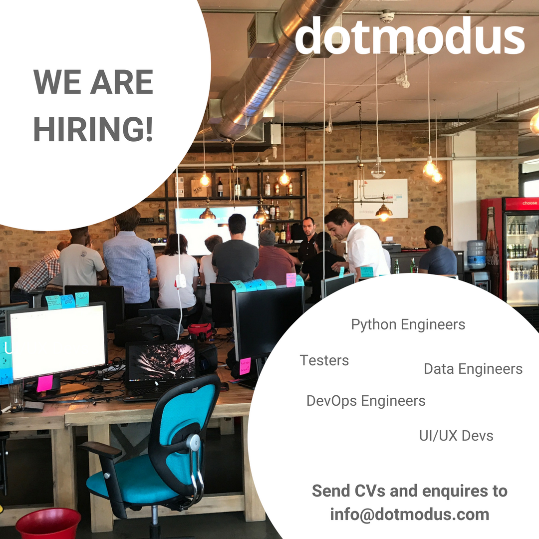 DotModus's tweet image. We are growing and we are excited about it!!! We looking for awesome people to join our team!! Send your CVs!!!😀
#pythondevs #wearehiring #friyay #teamworkmakesthedreamwork #googlecloud #uidesign #uxdesign #testers #dataengineers