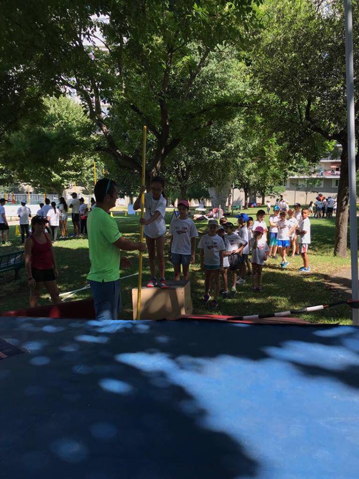 La SCO a implanté son dispositif de l'École des Pointes hier au Trioulet (9ème arr.) pour une nouvelle superbe journée de détection et initiation ATHLÉ <a href="/CA_alp_prov/">Crédit Agricole AP</a> #LeSportpourValeur #FondationCMACGM #SCOMarseille #13Habitat