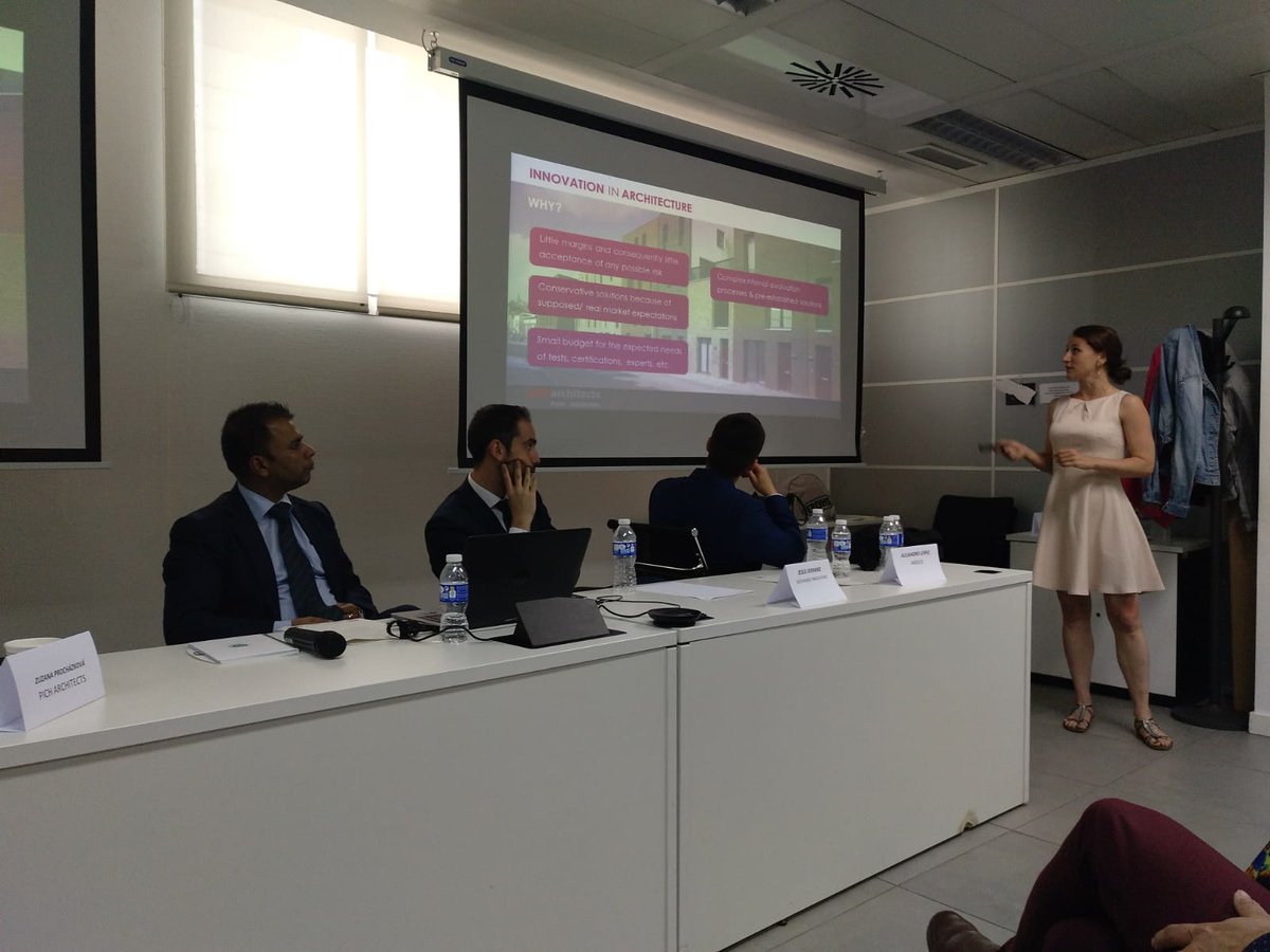 picharchitects's tweet photo. We had the opportunity to share our experience at the “Innovation Trends in Building Energy Efficiency” workshop in Madrid, by Acciona, being also the final presentation workshop of the #E2VENT project we have worked together.
#innovation #sustainable #architecture https://t.co/4tX79MOgK1
