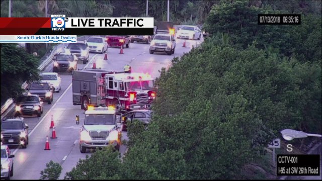 Crash on I-95 NB at Rickenbacker Cswy #traffic https://t.co/bWQtSDTB8b