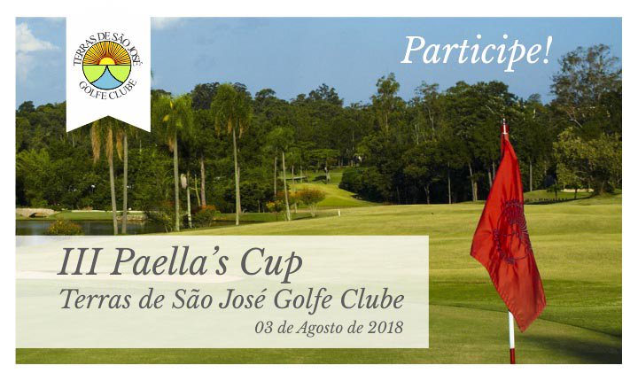 PortaldoGolfe's tweet photo. Vem aí a 3ª Paella's Cup, no Terras de São José Golfe Clube, na 6ª feira, 3 de agosto. Evento que termina com o tradicional almoço e Open Bar é aberto a todos os golfistas. Inscrições abertas. Saiba + https://t.co/VxVyyhKCjY
#PaellasCup #TSJGC #GolfeSP #GolfeBrasil https://t.co/uI48Fg7w1r