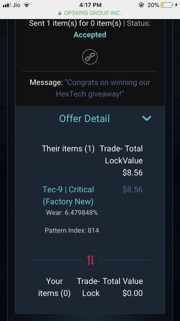 aniketsindhu1's tweet image. Thanks @hextechcase for my first vgo skins.thank U❤️