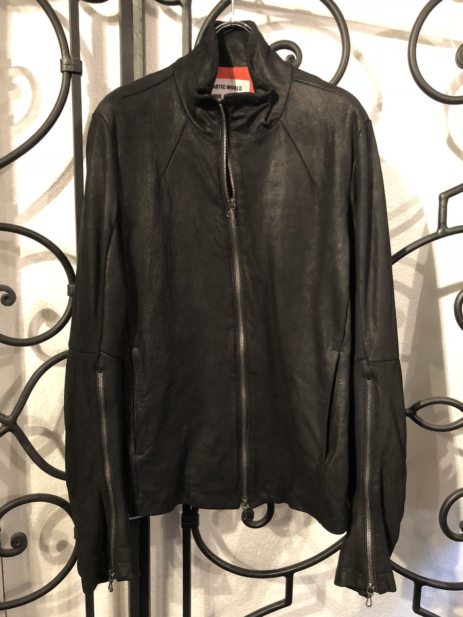 RT @village_shop: gene par YUKIO MISHIBA Leather Blouson レザー
