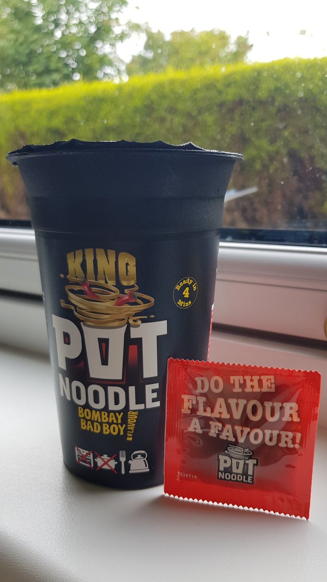 pauldproctor's tweet image. Should be a double sachet for the King Pot Noodle imo....   #JustSaying #PotNoodle #BombayBadBoy 😎